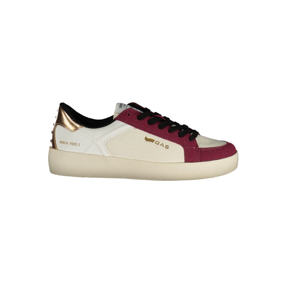 Gas White Polyurethane Women's Sneaker