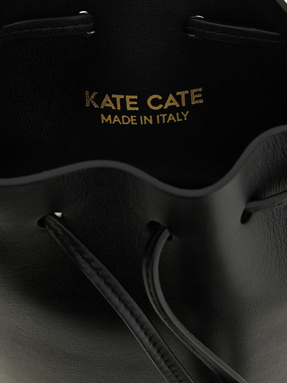 KATE CATE Black Calfskin Handbag