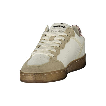 Gas Bianco Polyurethane Women Sneaker