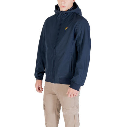 Lyle & Scott Blue Polyester Parka