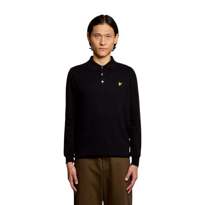 Lyle & Scott Black Cotton Sweatshirt