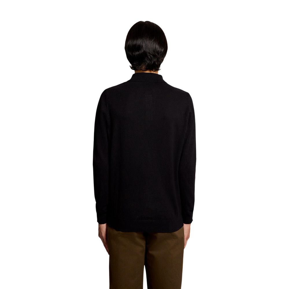 Lyle & Scott Black Cotton Sweatshirt