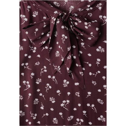 Street One Bordeaux Viscose Blouse