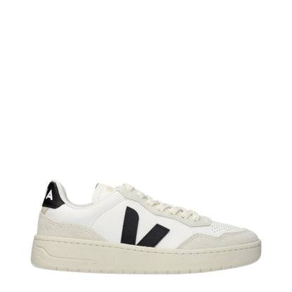 Veja White Leather Sneakers