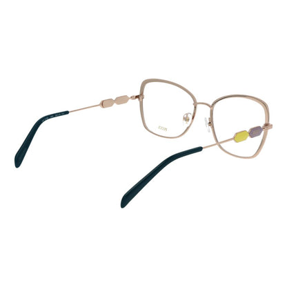 Emilio Pucci Turquoise Metal Glasses (Frames)