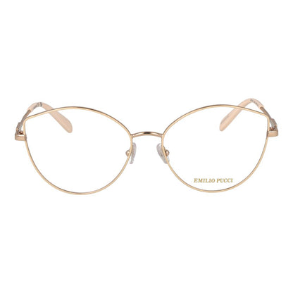Emilio Pucci Beige Metal Glasses (Frames)