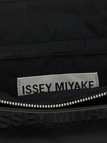 Issey Miyake Black Polyester Shoulder Bag