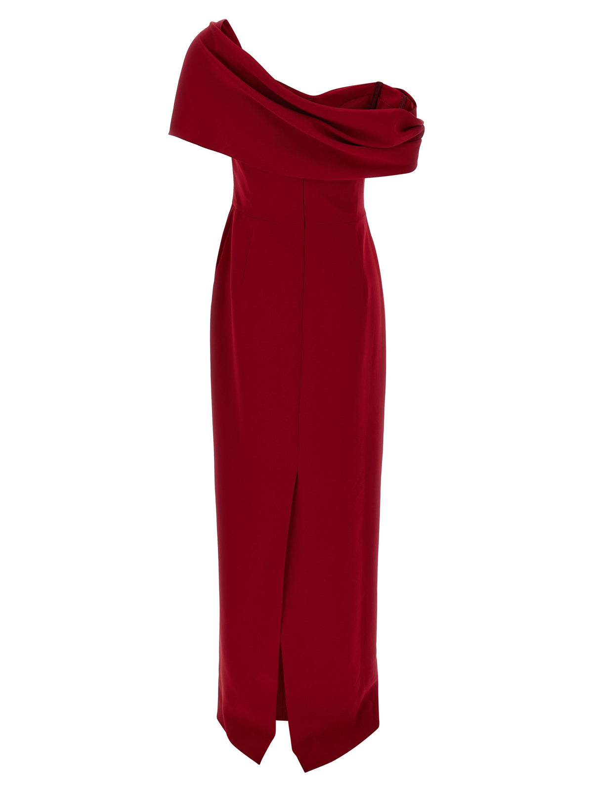Carolina Herrera Red Polyester Long Dress