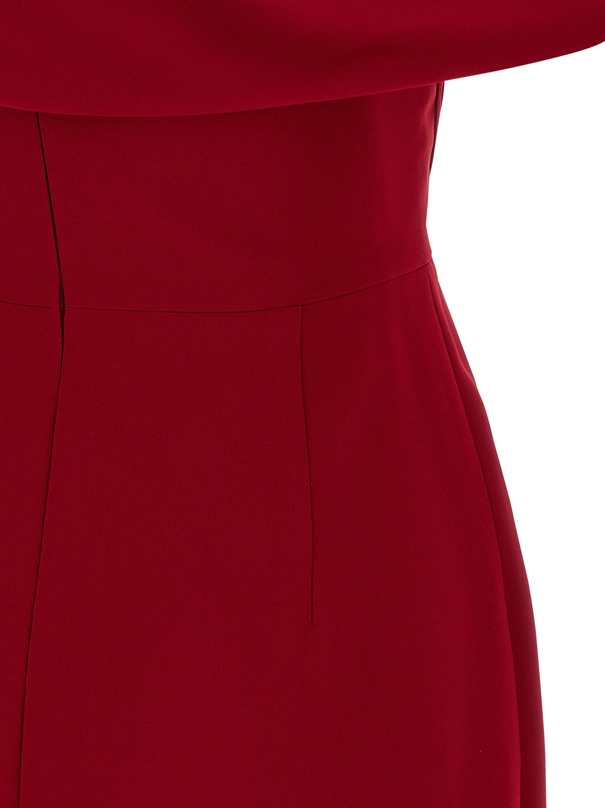 Carolina Herrera Red Polyester Long Dress