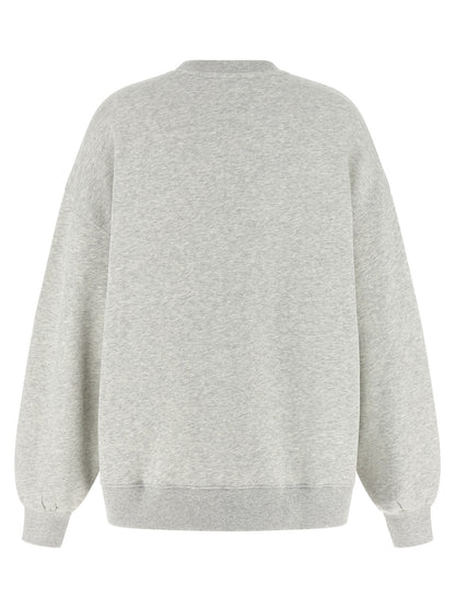 ROTATE BIRGER CHRISTENSEN Gray Cotton Sweatshirt