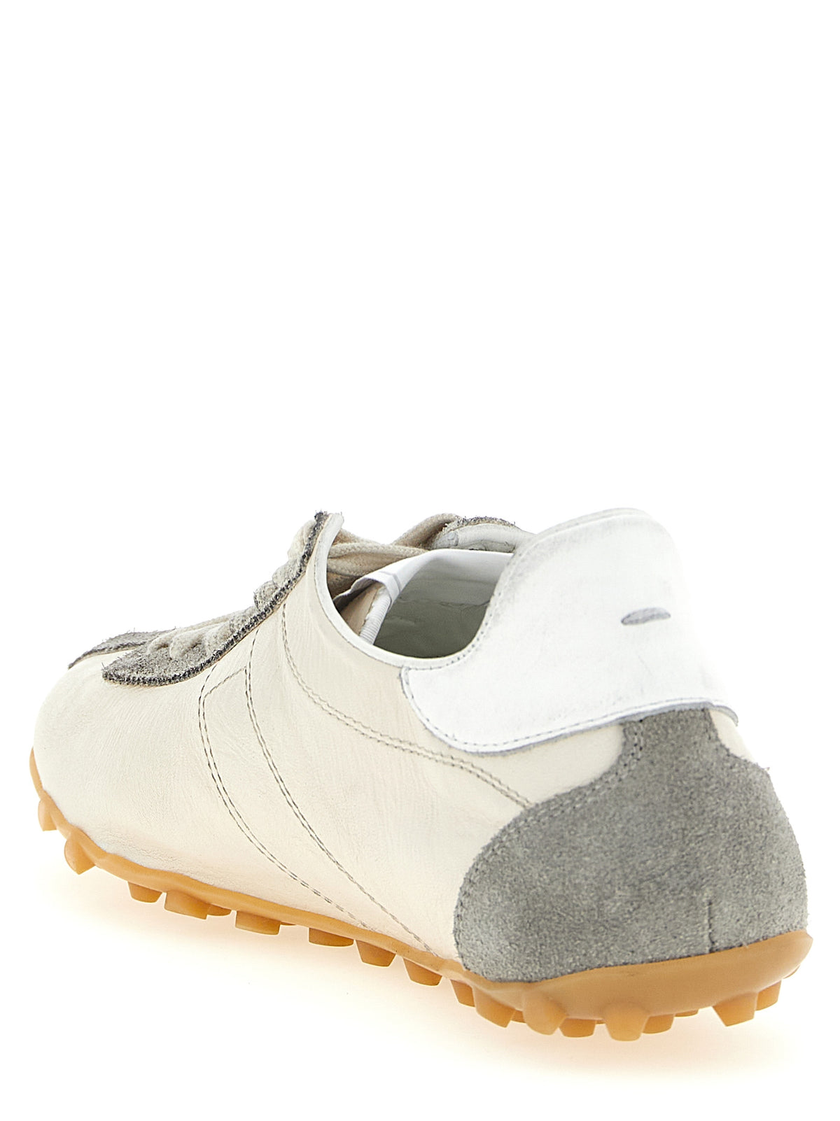 Maison Margiela Gray Cashmere Athletic Sneakers
