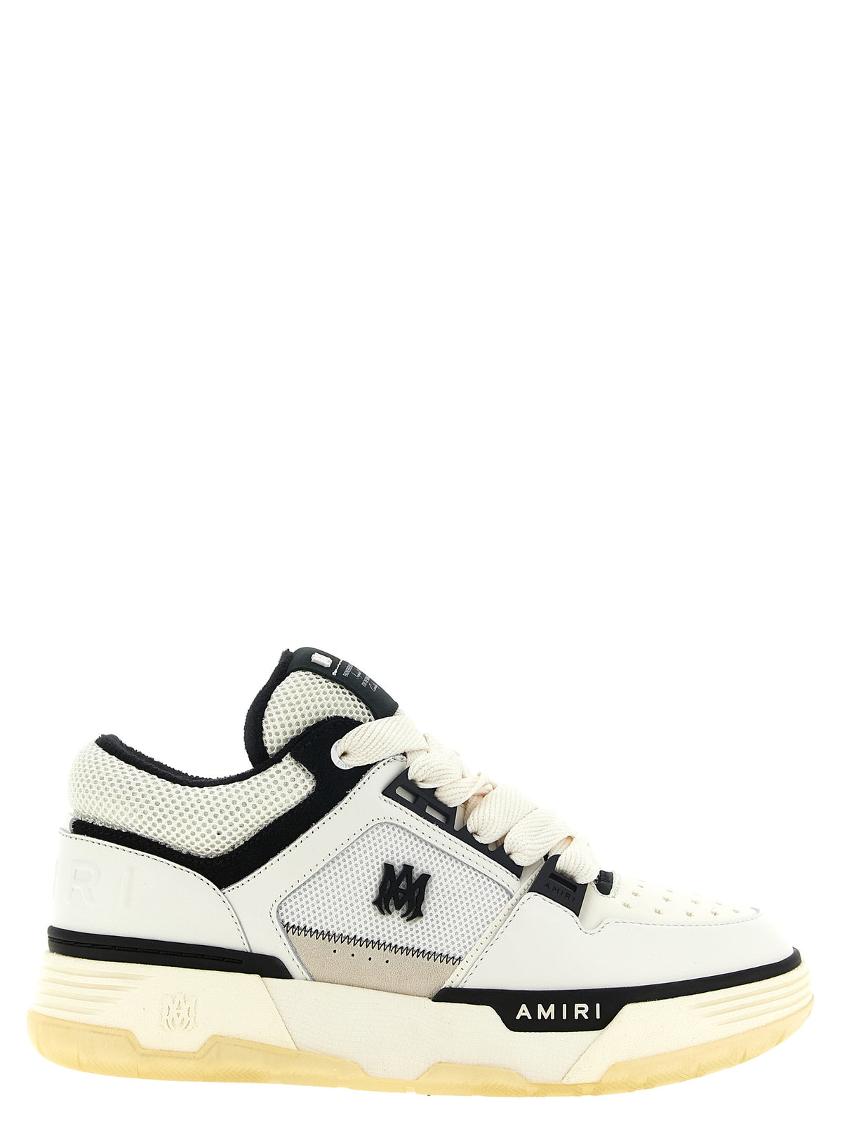 Amiri White Calfskin Chunky Sneakers