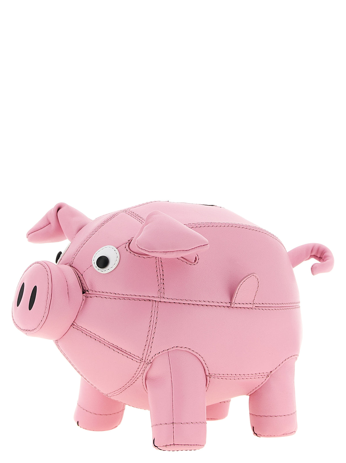 Moschino Multicolor Lambskin Clutch Bag