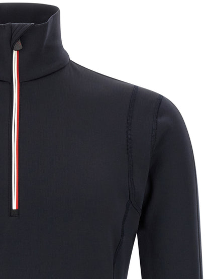 Moncler Grenoble Blue Polyamide Sweatshirt