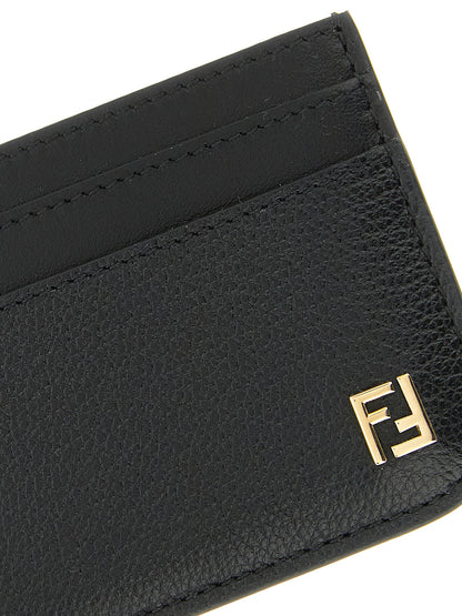 Fendi Black Calfskin Cardholder