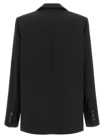Ganni Black Polyester Blazer
