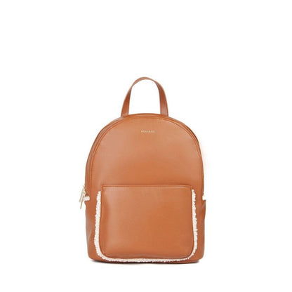 MIRIADE Brown Polyethylene Backpack