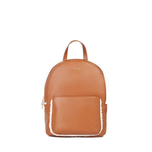 Backpack by MIRIADE for women in polyethylene & polyurethane brown features a effortlessly chic Polyethylene & Polyurethane Backpack design, showcasing a secure , ample , and versatile backpack-strap for a effortlessly chic finish.