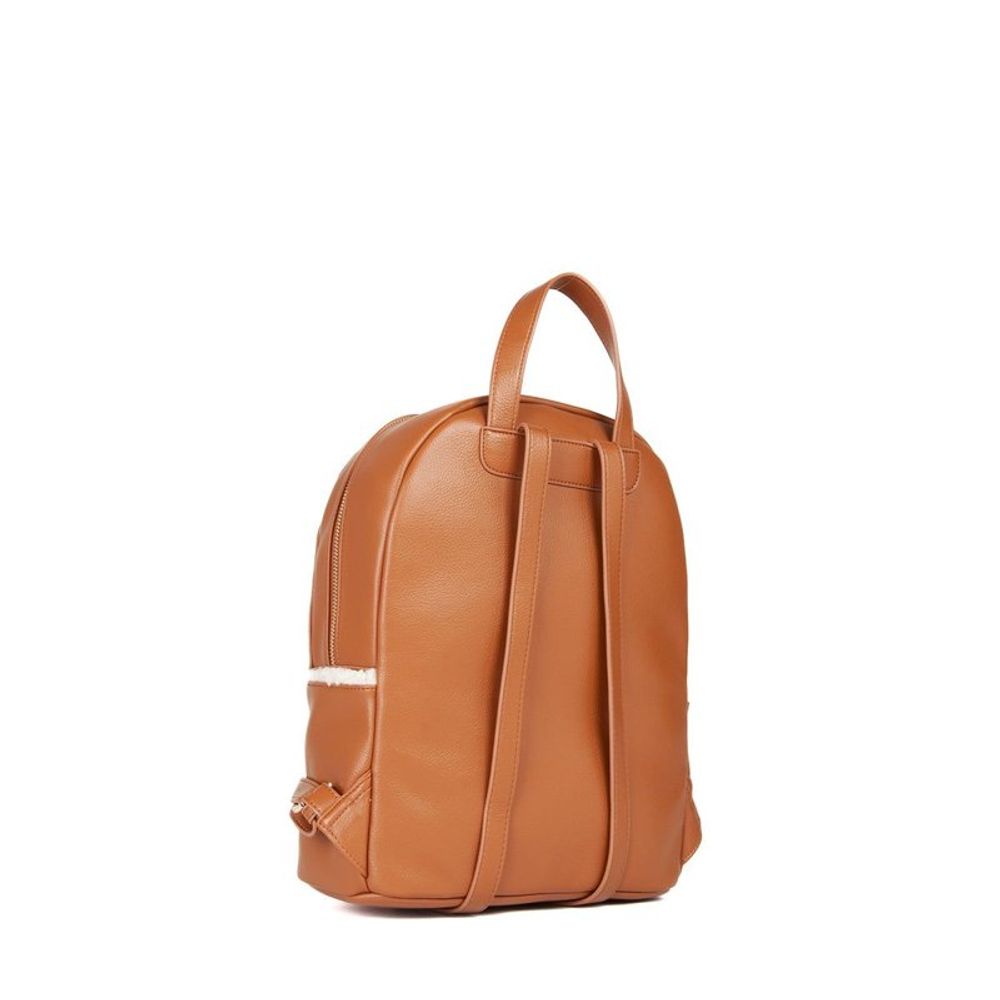 MIRIADE Brown Polyethylene Backpack
