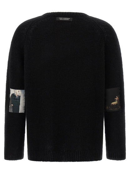 Undercover Black Wool Cardigan