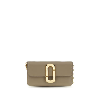 Marc Jacobs Beige Calf Leather Bos Taurus Shoulder Bag