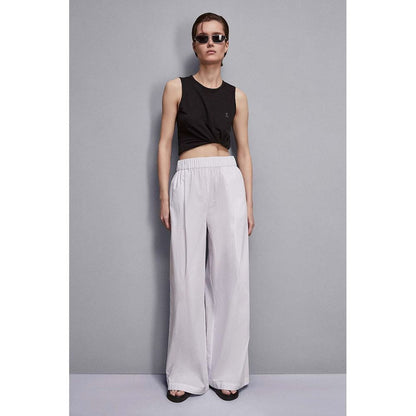 Patrizia Pepe White Cotton Casual Pants