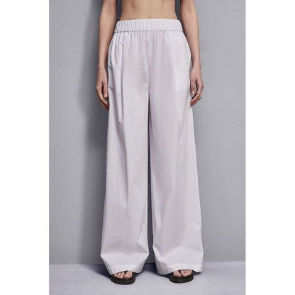 Patrizia Pepe White Cotton Casual Pants