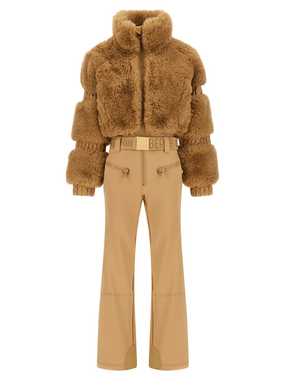 GOLDBERGH Beige Polyester Jumpsuit