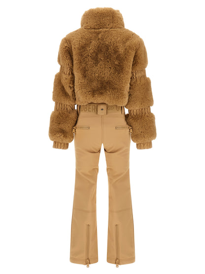 GOLDBERGH Beige Polyester Jumpsuit
