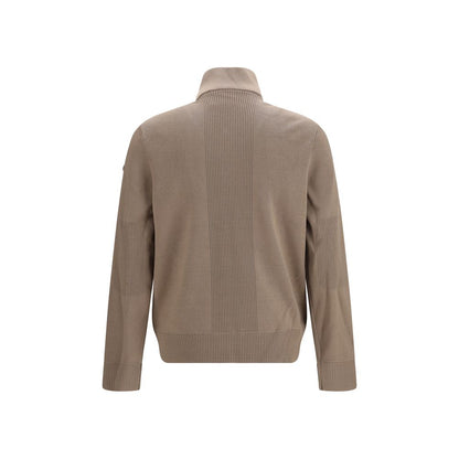 Moose Knuckles Men's High Collar Polyester & Viscose Puffer Jacket - Bicolour