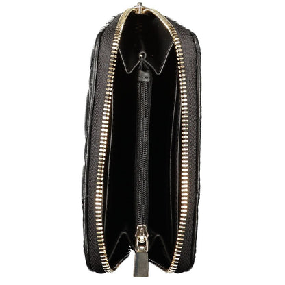 Guess Jeans Nero Poliuretano Women's Wallet