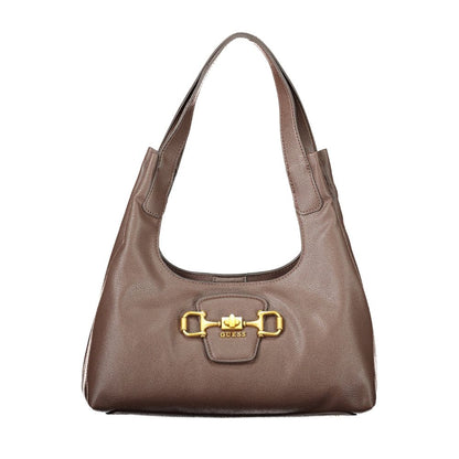 Guess Jeans Brown Polyurethane Womens Bag