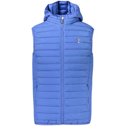 Accademia Militare Blue Polyester Men's Jacket