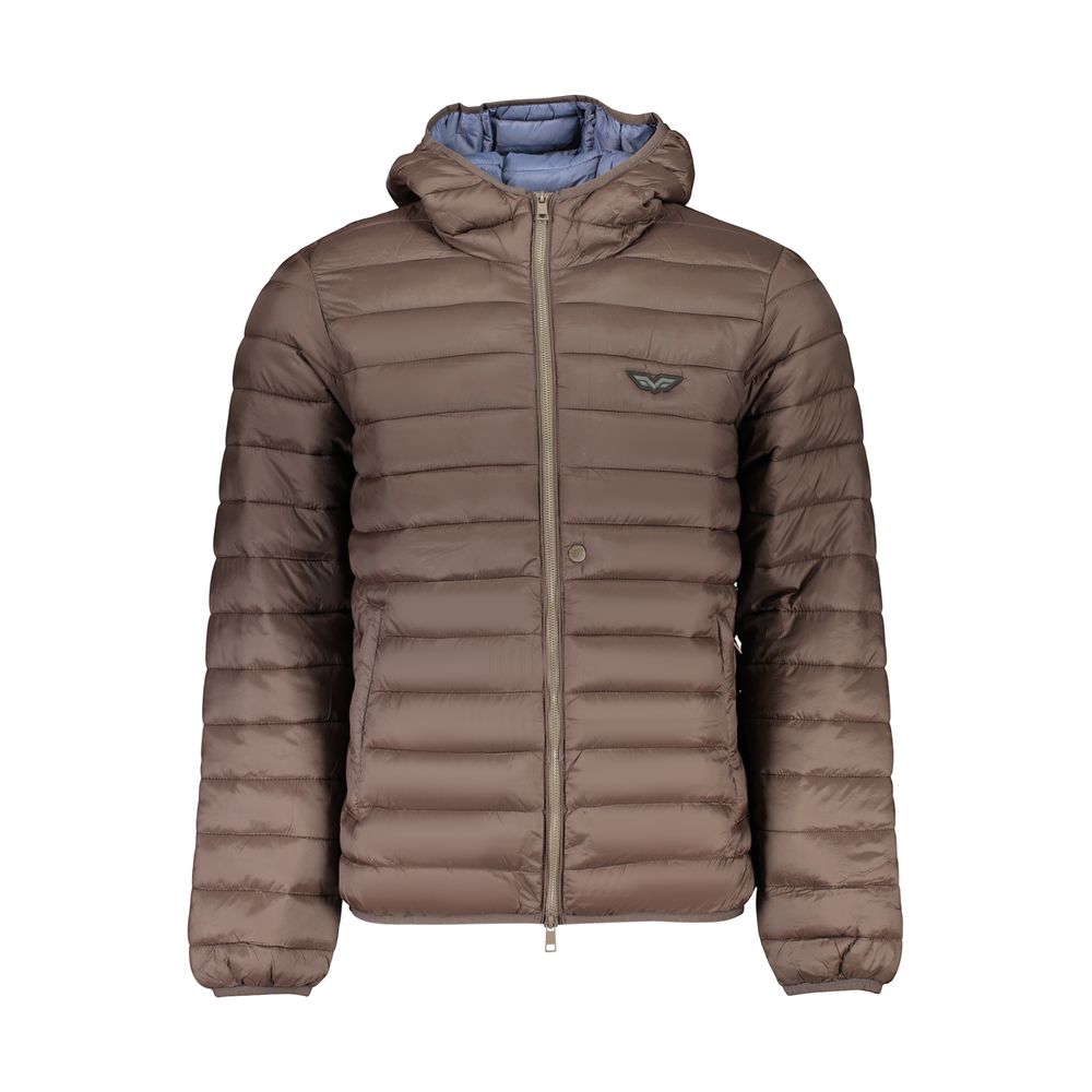 Armata Di Mare Brown Polyamide Men's Jacket