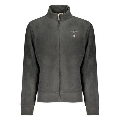 Accademia Militare Black Polyester Sweatshirt