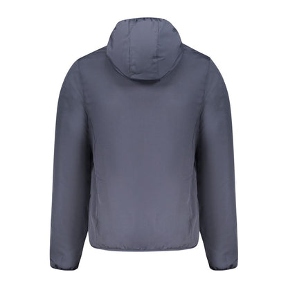Accademia Militare Blue Polyester Shell Jacket
