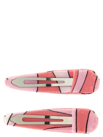 Emilio Pucci Multicolor Polyamide Hair Clip