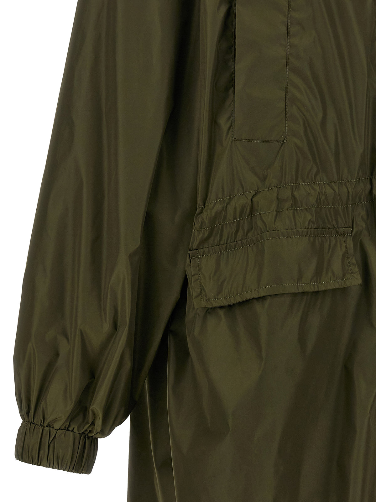 Ganni Bicolor Recycled Polyamide Coat
