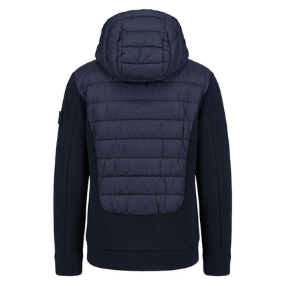 Baldinini Trend Blue Polyester Men Jacket