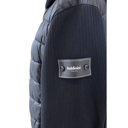 Baldinini Trend Blue Polyester Men Jacket