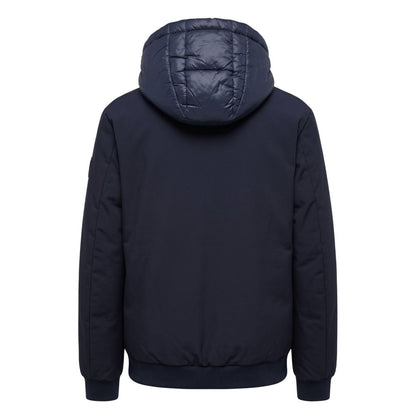 Baldinini Trend Blue Polyester Men Jacket