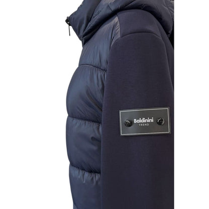 Baldinini Trend Blue Polyester Men Jacket