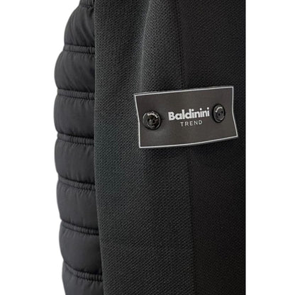 Baldinini Trend Black Polyester Men Jacket