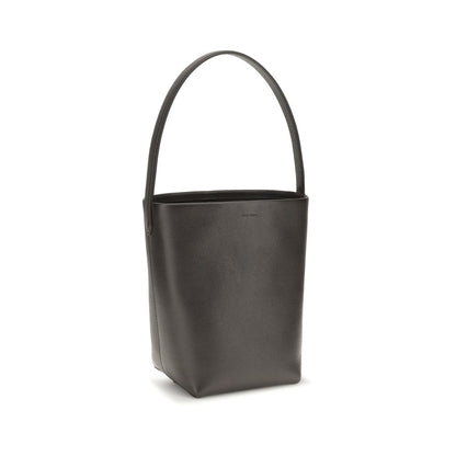 The Row Brown Calf Leather Bos Taurus Shoulder Bag