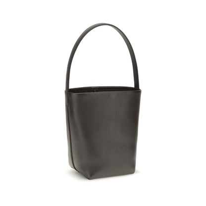 The Row Brown Calf Leather Bos Taurus Shoulder Bag