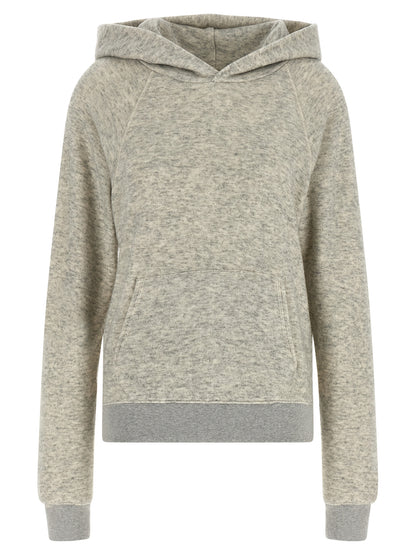 Khaite Gray Cotton Hoodie