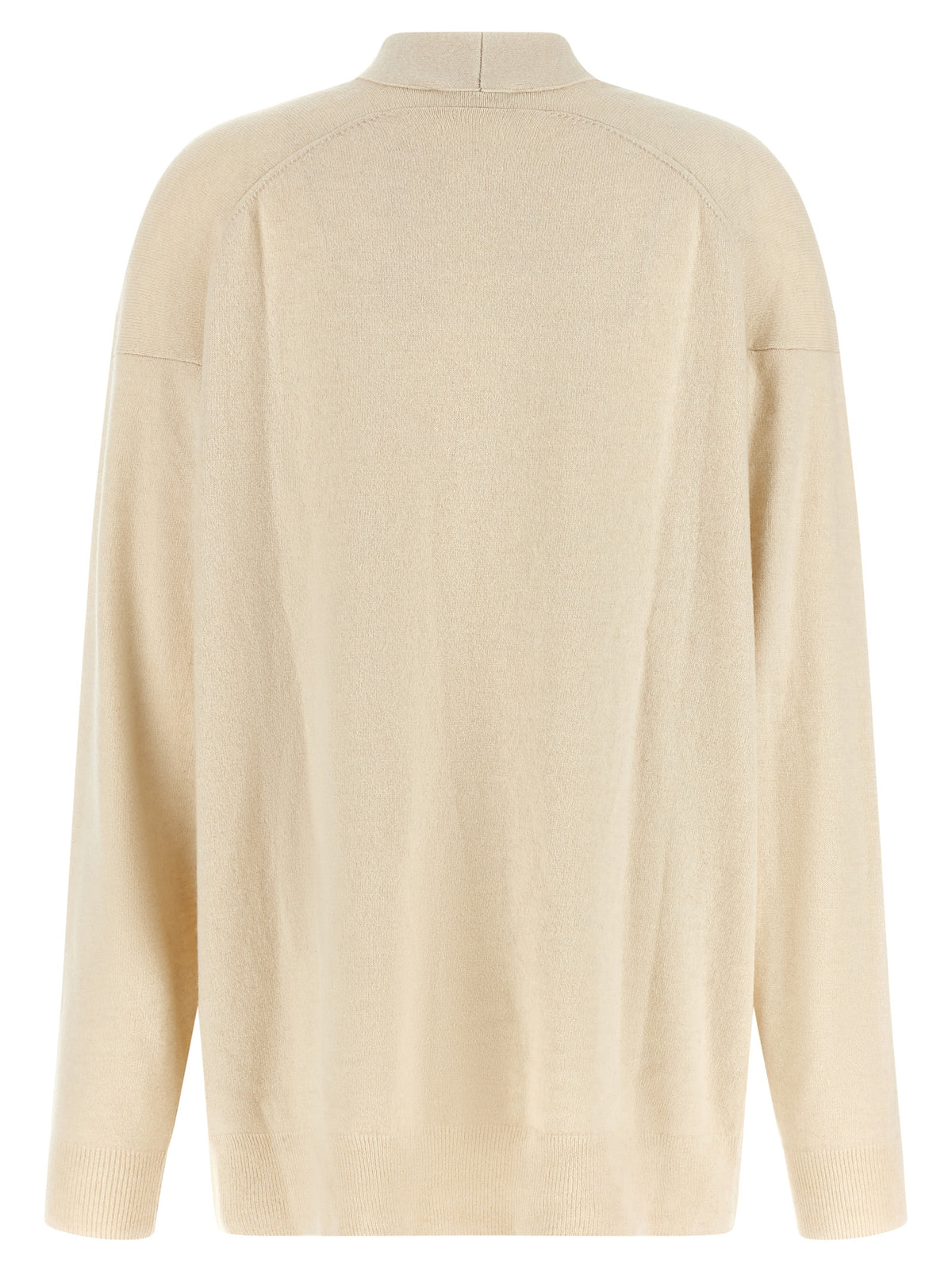 NUDE Beige Wool Cardigan