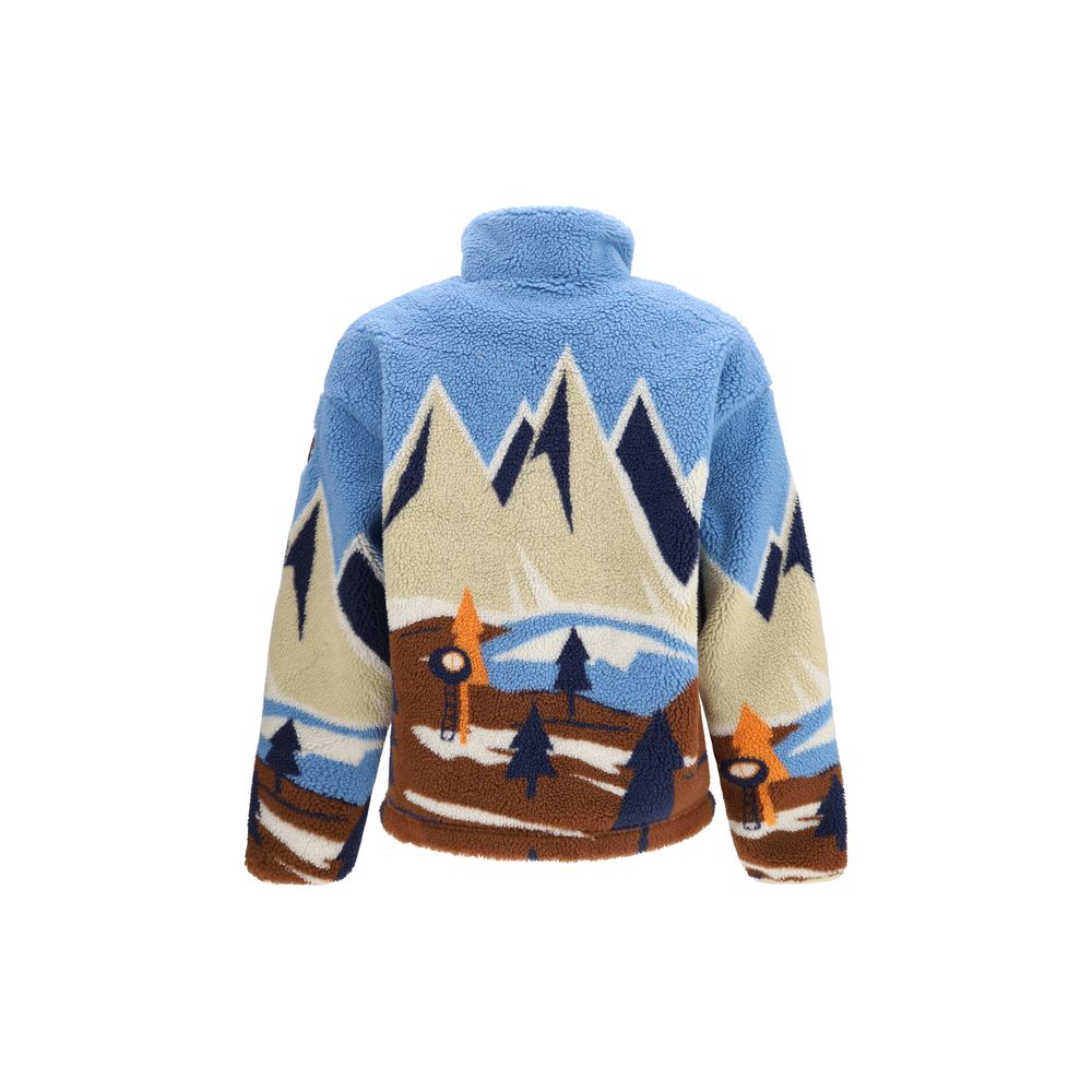 Napapijri Blue Recycled Polyester Shell Jacket