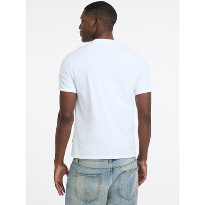Guess Jeans White Cotton T-Shirt