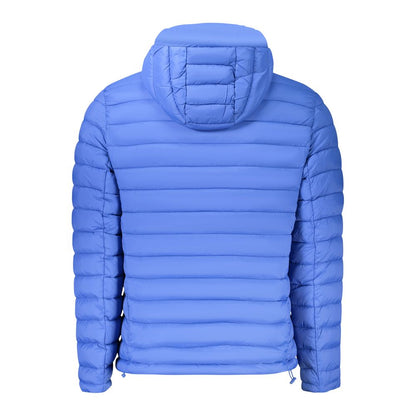 Cavalli Class Blue Polyamide Men's Jacket